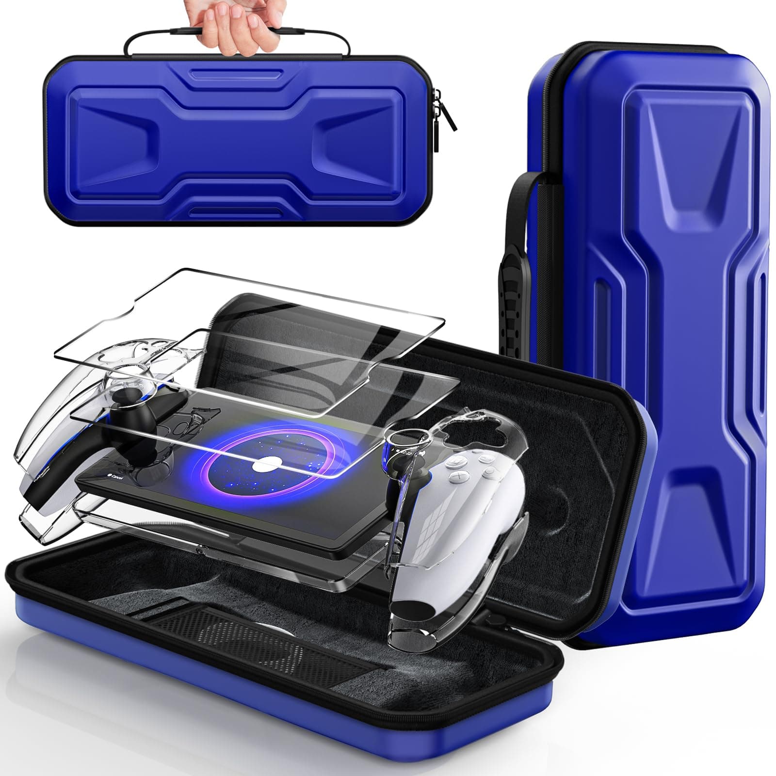 🎮 FYOUNG Tasche Zubehör für Playstation Portal - Full Protection Bundle