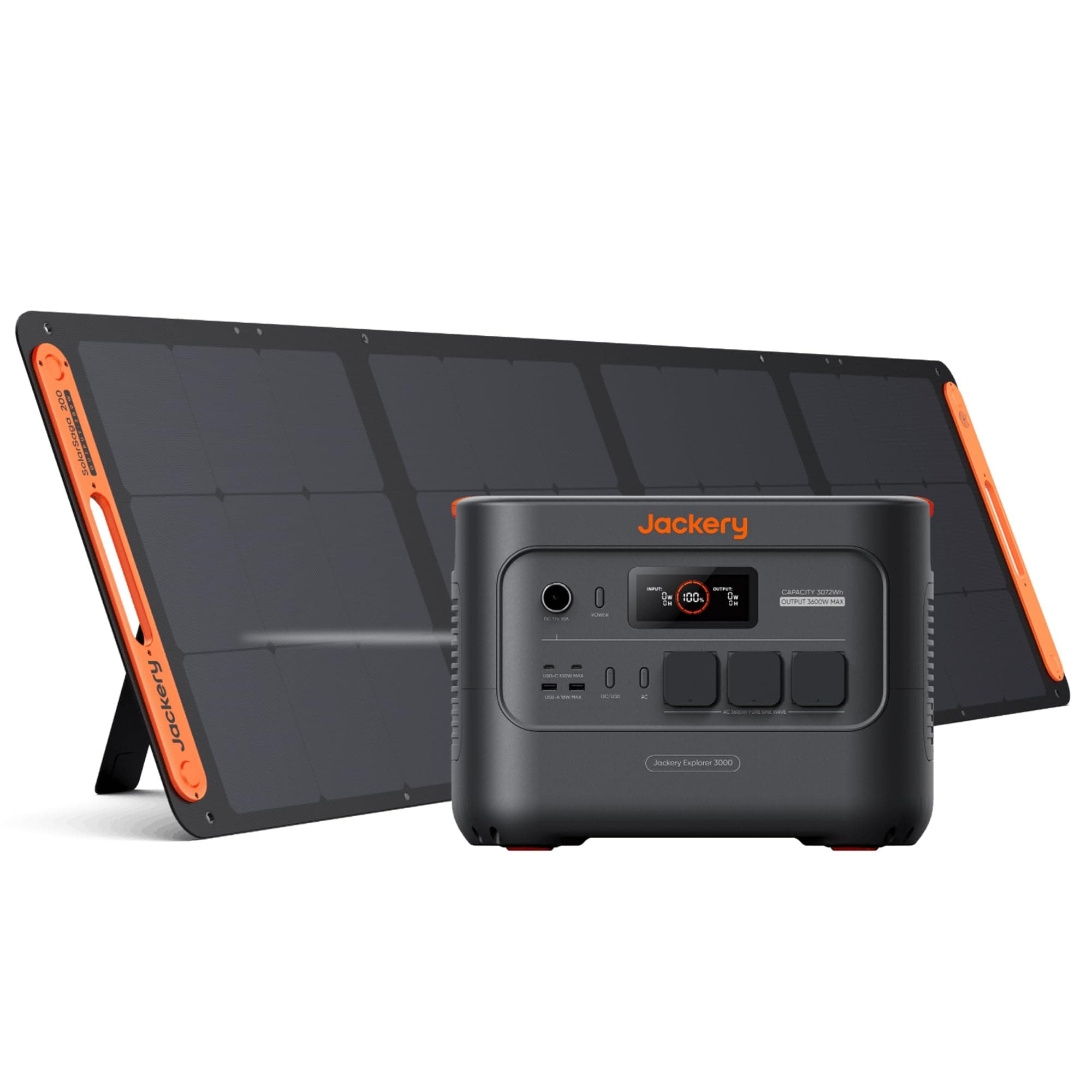 Jackery Powerstation E3000 v2 + 200W Solarpanel 🌞💡