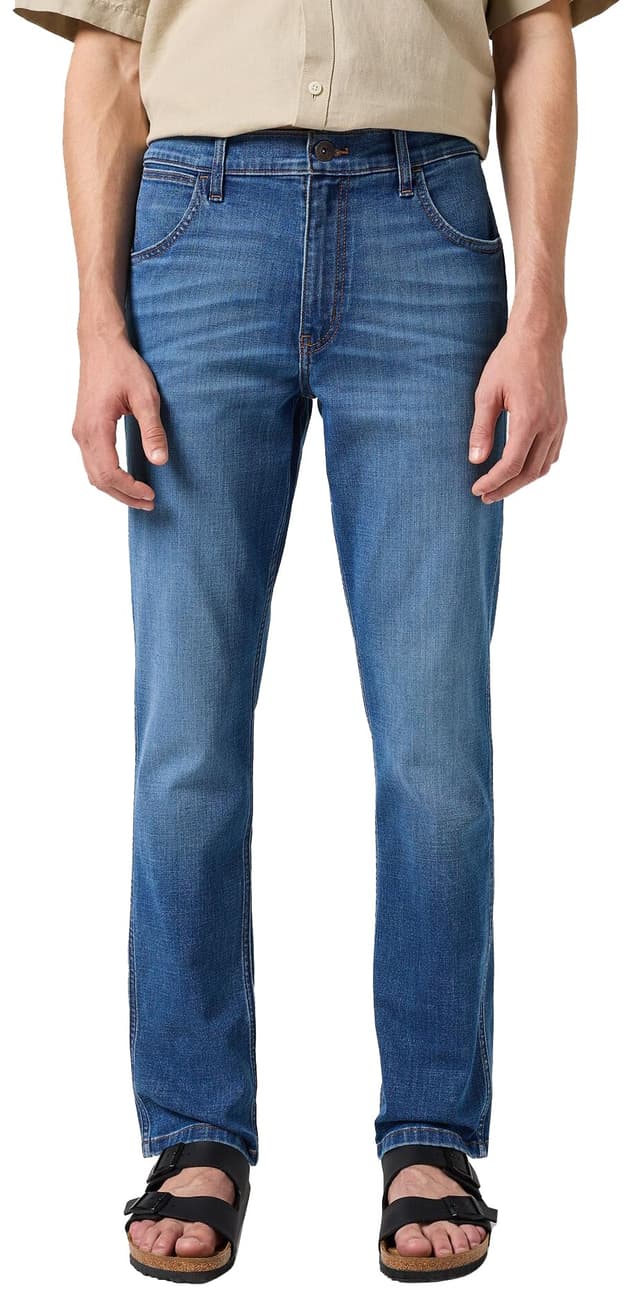 Wrangler Herren Jeans Action Comfort Regular Fit, Regular Straight Fit 33W / 30L In Deep 👖🔥