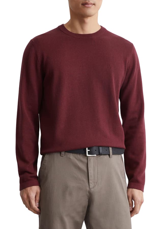👕 Marc O'Polo Herren Strickpullover mit Rundhalsausschnitt klassisch S 349 - Angebot!