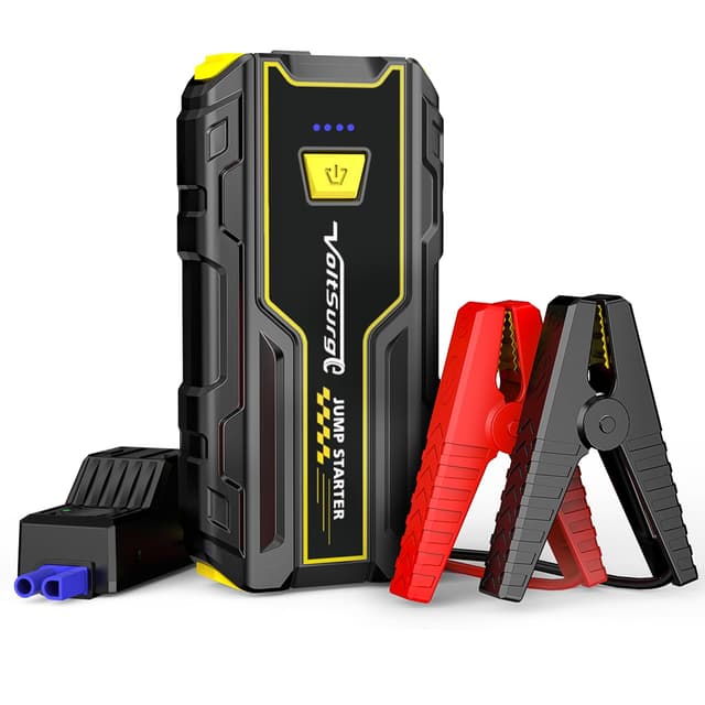 VoltSurge Starthilfe Powerbank, 4000A Auto Starthilfe Powerbank für 12V Jump Starter
