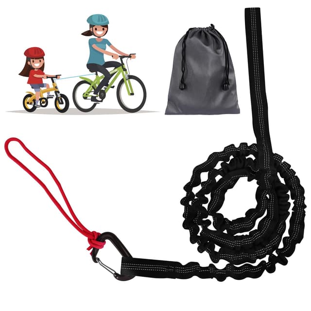 🚴 URAQT Abschleppseil Fahrrad Kinder,3 Meter Abschleppseil Kinder 🚵