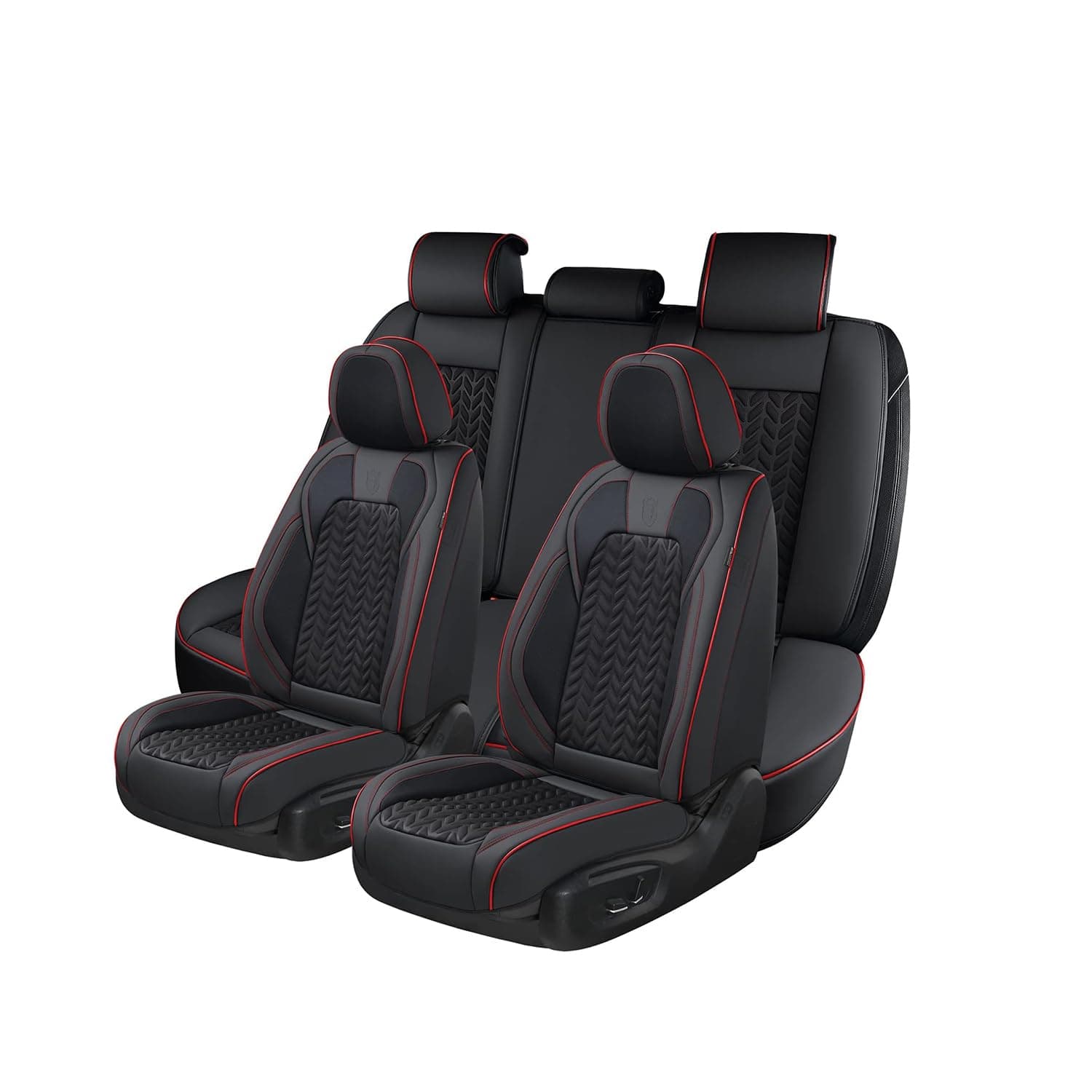 Coverado Sitzbezüge Auto Leder Komplettset 🚗