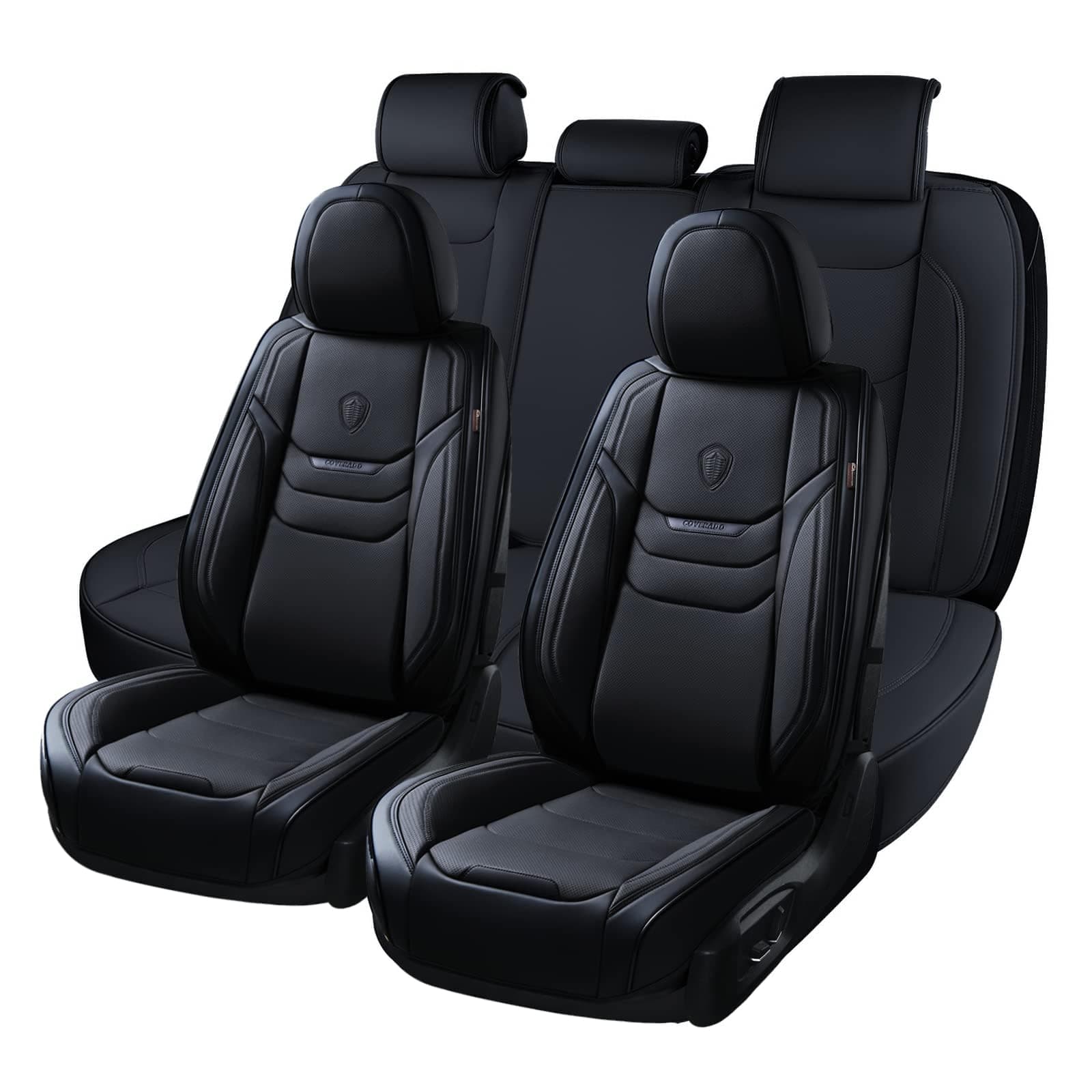 Coverado Sitzbezüge Auto Leder Komplettset 🚗👌
