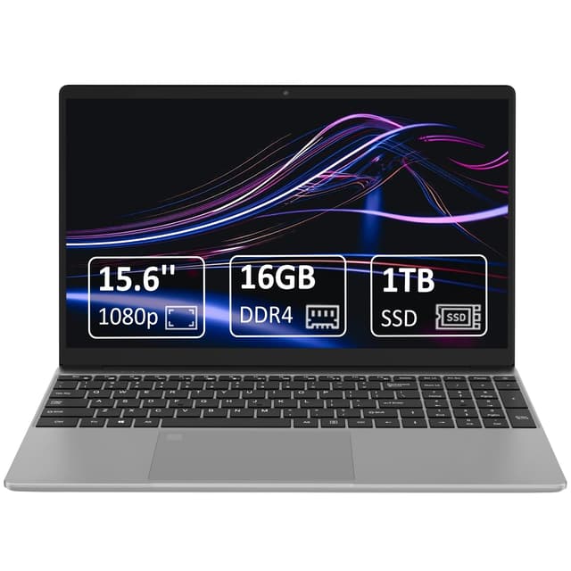 2025 Neueste 15.6 Zoll FHD Laptop | 16GB RAM 1TB SSD