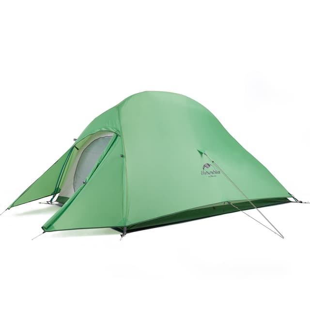 Naturehike Cloud up 2 Upgrade Ultraleichte Zelte Doppelten 2 Personen Zelt 3-4 Saison für Camping Wandern 210T Grün 🏕️🌿