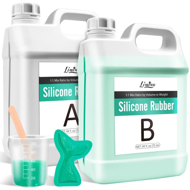 Flüssiges Silikon Kautschuk - 3.8L/4.2kg 15A Silikon Formen Herstellen Kit 😍🎨