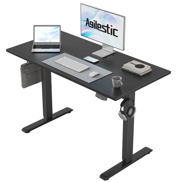 🌟 Spezialangebot! Agilestic Höhenverstellbarer Schreibtisch 100 x 60 cm 🌟