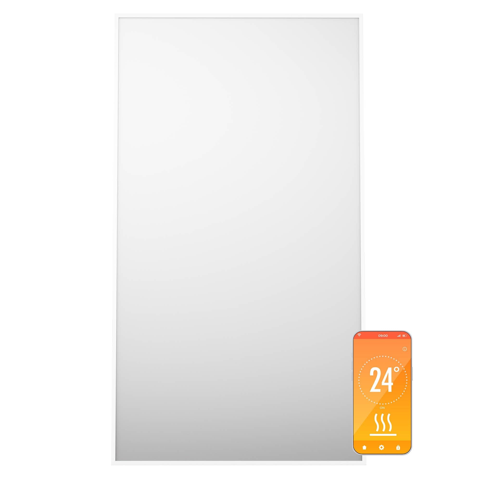 Klarstein Infrarotheizung mit Thermostat, Smart Home Infrarotheizung zur Wandmontage 🏠