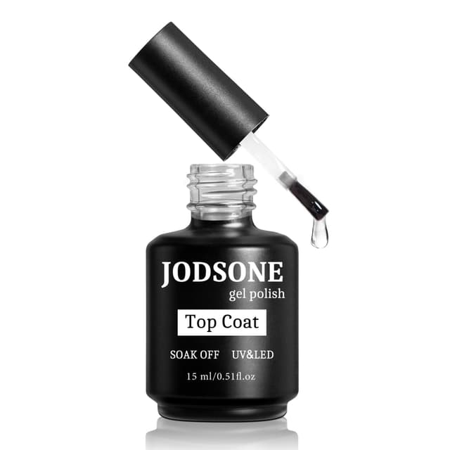 🌟 JODSONE 15ml No Wipe Top Coat Überlack UV LED Gellack Nagellack 🌟