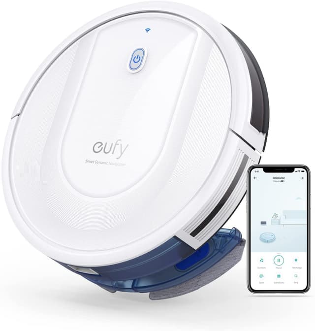 🤖🧹 eufy Saugroboter mit Wischfunktion, RoboVac G10 Hybrid, Smart Dynamic Navigation, 2-in-1 Sauger & Wischmopp Roboterstaubsauger