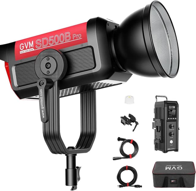 GVM PRO 500W LED Videoleuchte Studiolicht mit APP Steuerung 🎥💡
