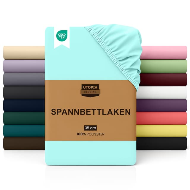 Angebot: Utopia Bedding Spannbettlaken 160x200cm 😍