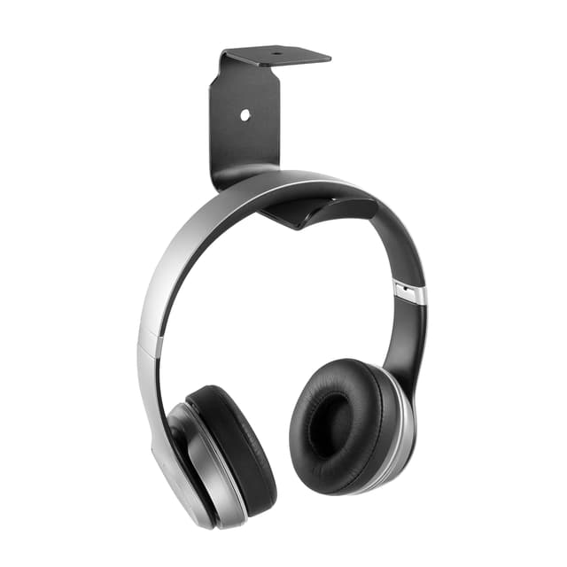 🎧 RICOO Kopfhörer Headset Halterung: Premium Aluminium Halter mit Silikonpolster für Schreibtisch & Wand 🎶