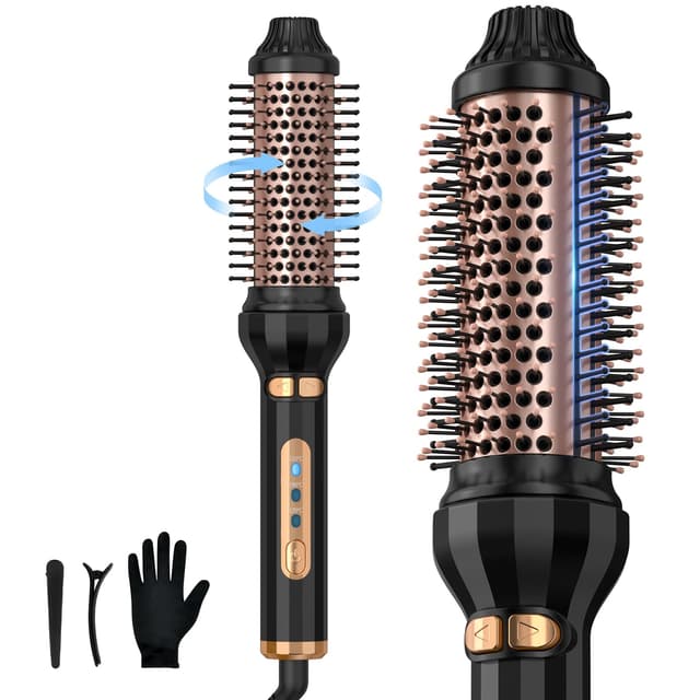 🔥 HEEBUKE Thermobürste - Multifunktionaler Hairstyler mit automatischem Lockenstab