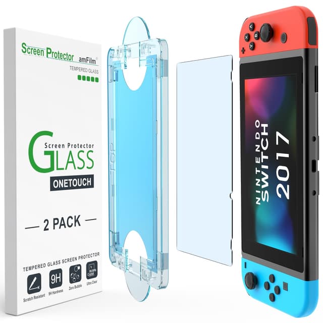 amFilm Auto-Alignment OneTouch für Nintendo Switch 2017 🎮🛡️