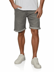 JACK & JONES Jeans Shorts Herren Stretch Kurz Regular Fit JJIRICK Kurze Hosen Bermuda Shorts Sommer Denim Einfarbig Schwarz Blau S M L XL XXL L Grey Denim (12281169) 🌞👖