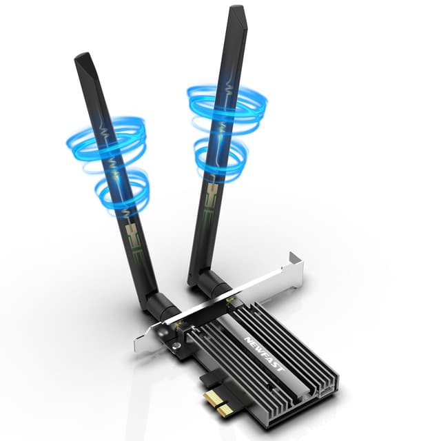 🚀 NEUFAST WLAN Karte WiFi 6E 5400Mbps für Windows 11/10(64bit)