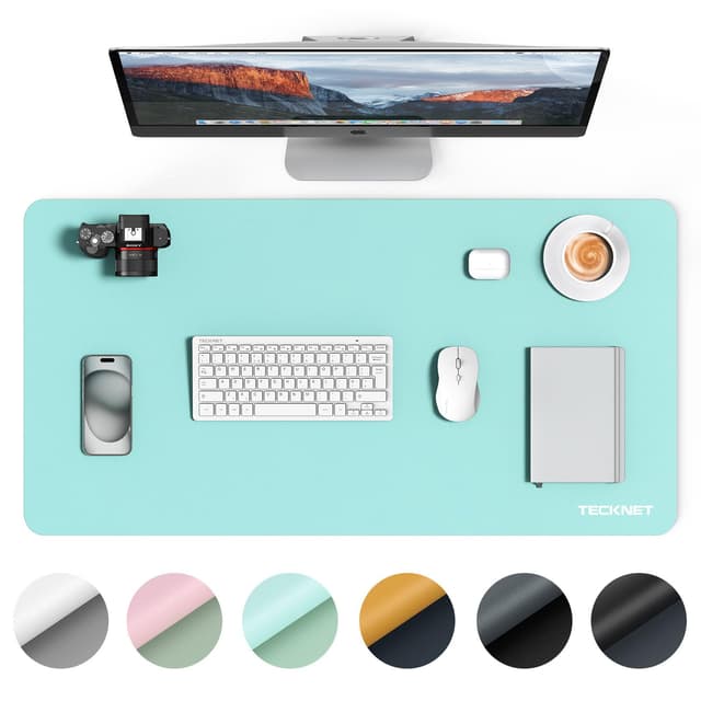 TECKNET Schreibtischunterlage, Wasserdichte Laptop Desk Mat 😍🖊️