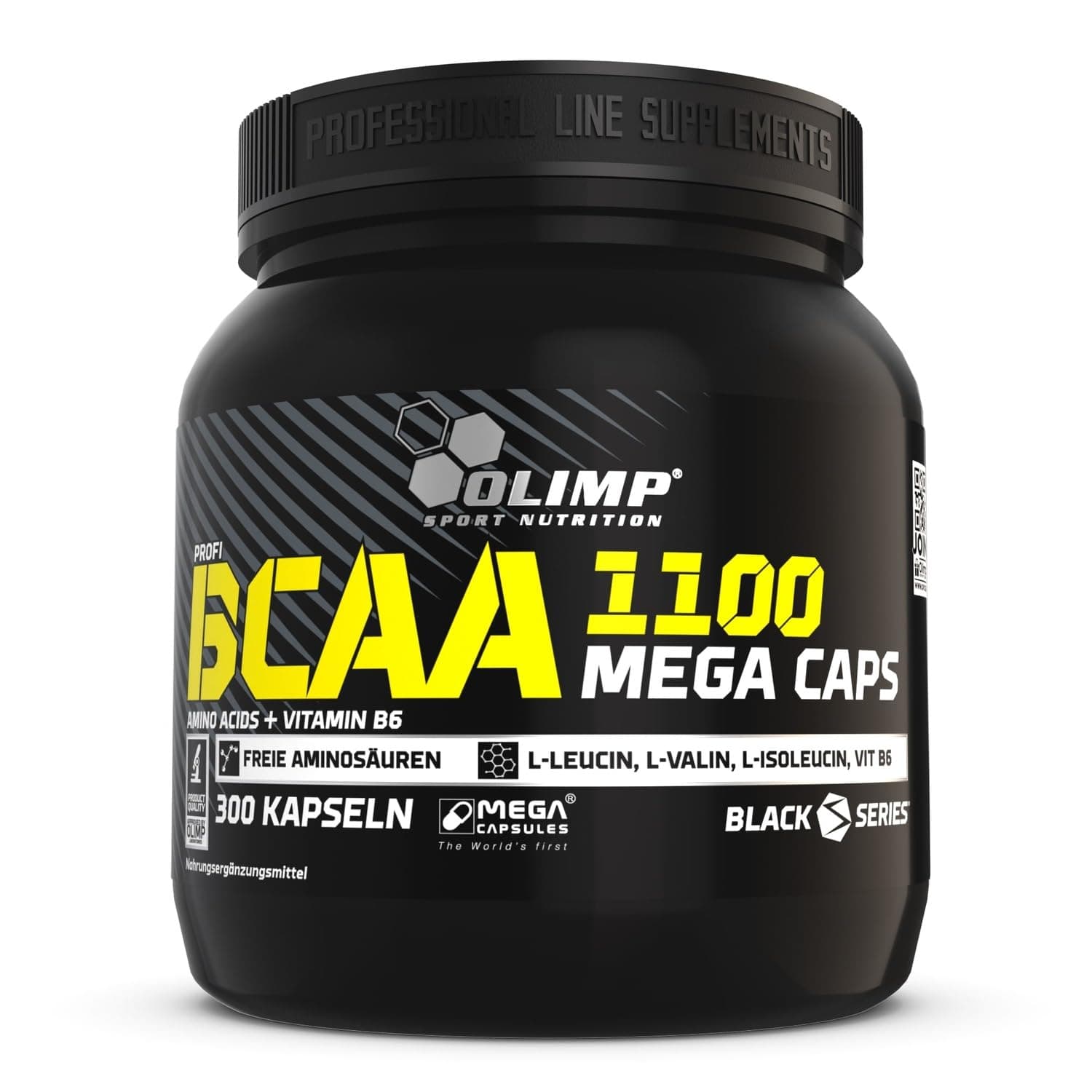 OLIMP SPORT NUTRITION- BCAA 1100 Mega Caps. Aminosäuren Kapseln (300Stk) 🏋️‍♂️