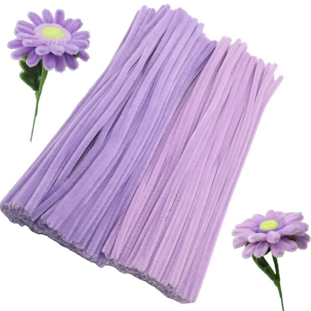 🌸 Tikyoary 200 Stück Pfeifenreiniger Set 🎨