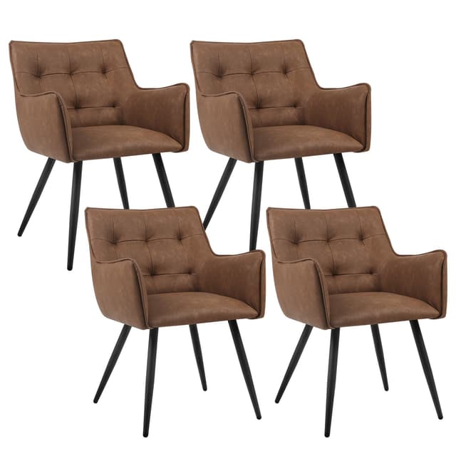 🌟 Super Deal! WOLTU Esszimmerstühle 4er-Set, Sessel, Küchenstuhl 🪑