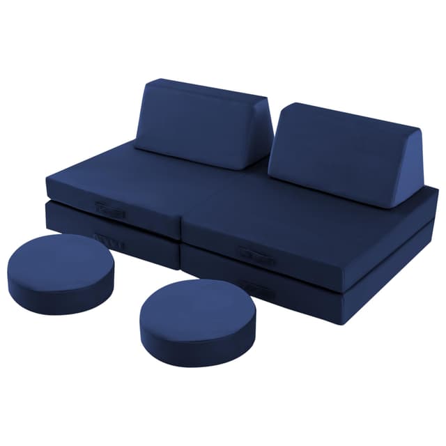MeMoreCool Spielsofa für Kinder - Modulares Sessel Couch für Kuschelecke Kinderzimmer