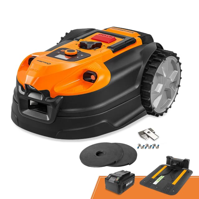 LawnMaster VBRM18AMID4R Mähroboter ohne Begrenzungskabel für bis zu 800㎡ 🌿🤖