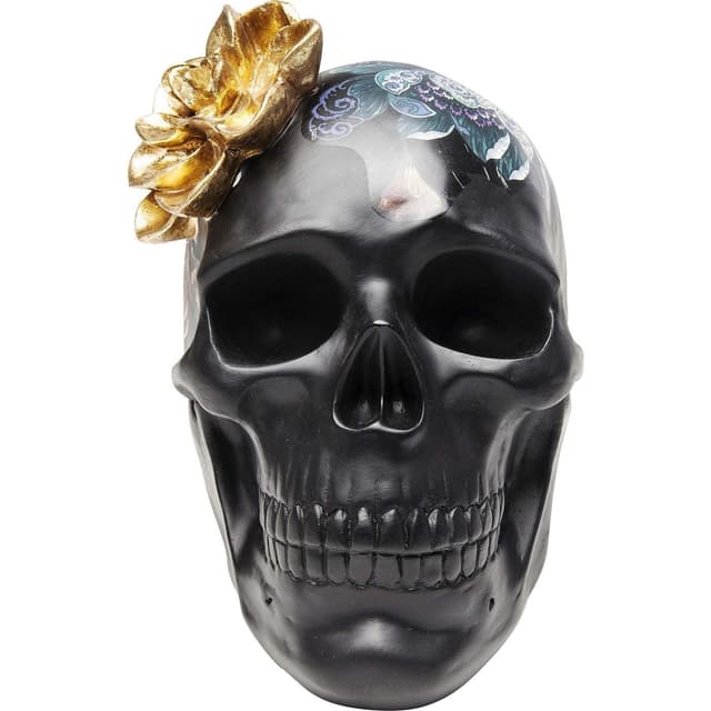 🌺💀 Kare Design Deko Objekt Flower Skull 🌺💀