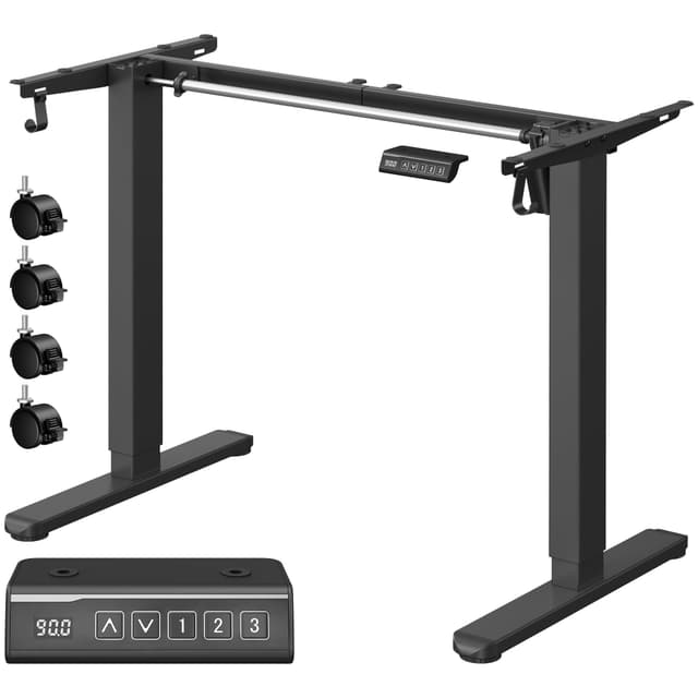 VASAGLE Höhenverstellbarer Schreibtisch elektrisch 🖥️🔧