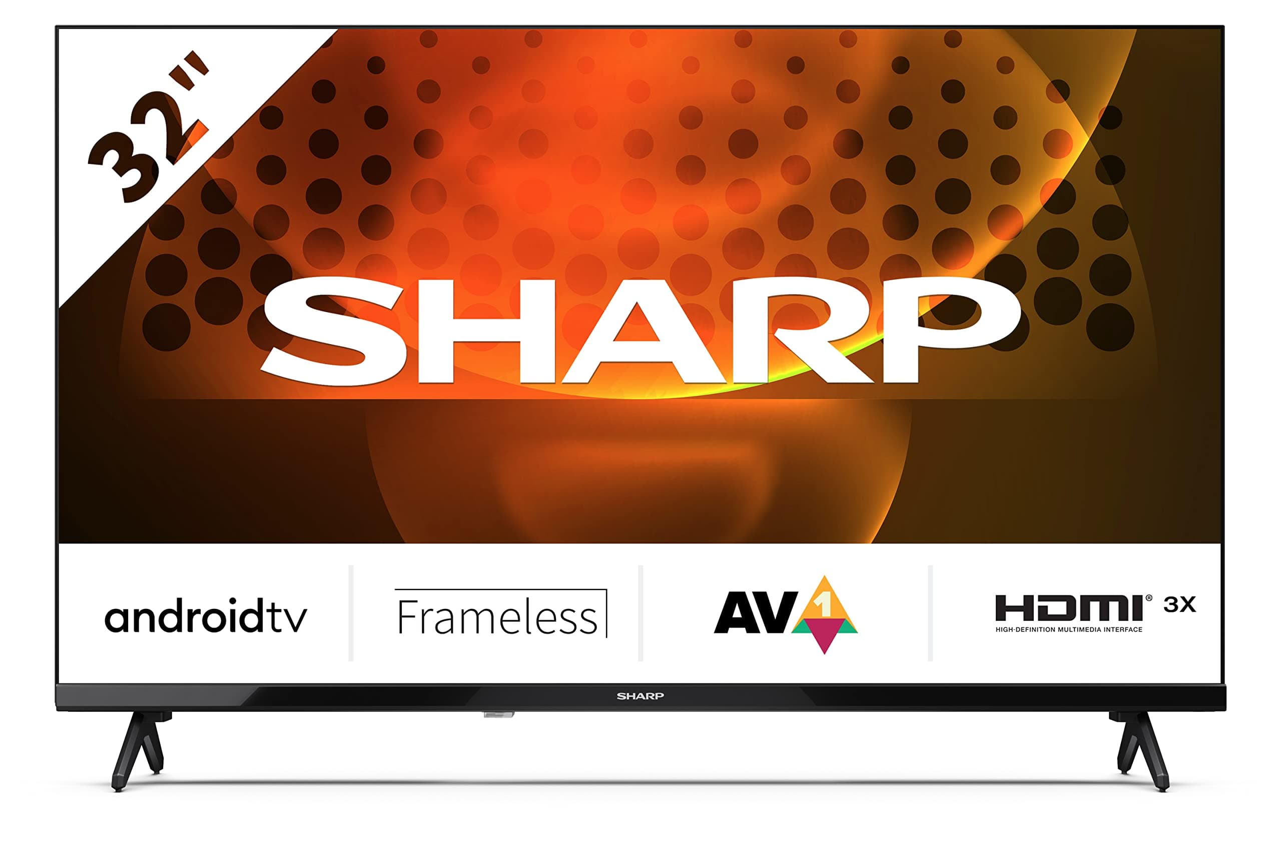 📺 SHARP 32FH6EA HD Ready Frameless Android TV 80cm (32 Zoll) 🌟