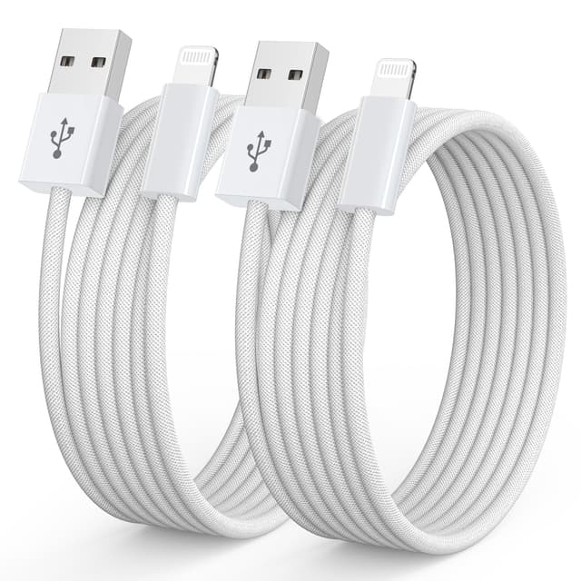 🔥 iPhone Ladekabel 2Pack 2M Lightning Kabel Schnellladekabel für iPhone