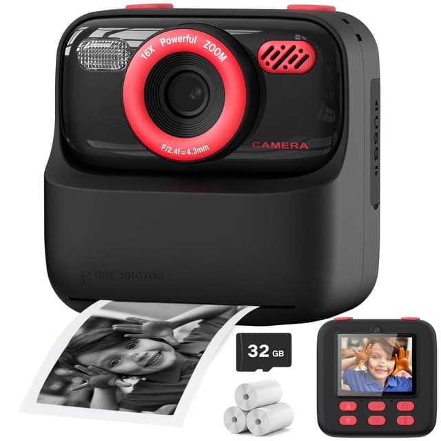 Upgrade Kinderkamera Sofortdruck für Jungen und Mädchen 📸🎁