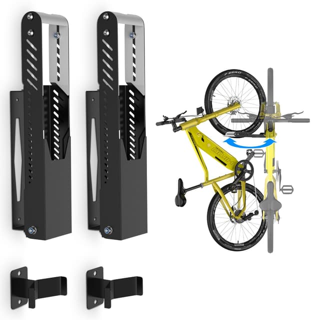 IMAYCC Profi Schwenkbare Fahrrad Wandhalterung - Platzsparender Fahrradständer für die Garage 🚴🚴