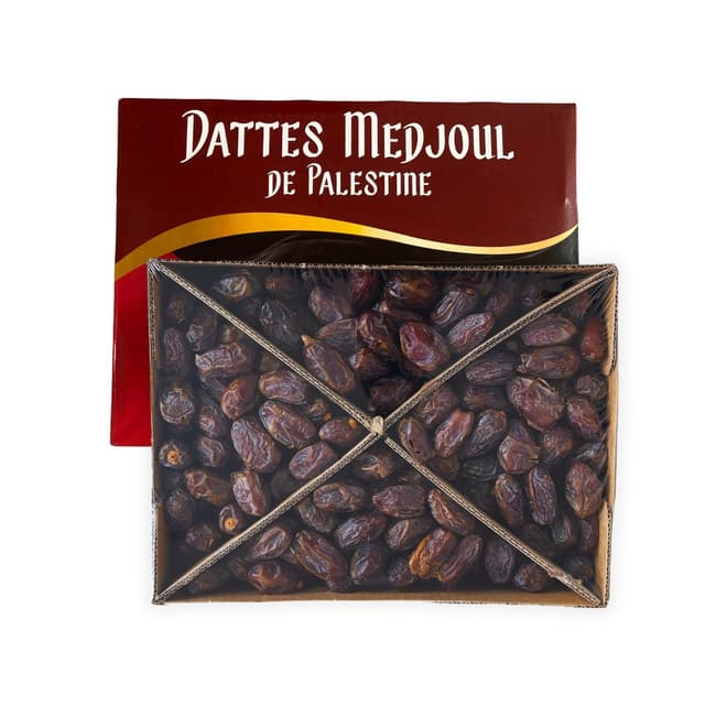 Jumbo Large Medjool Datteln 5kg aus Palästina 🌴🍬 Premium Qualität!