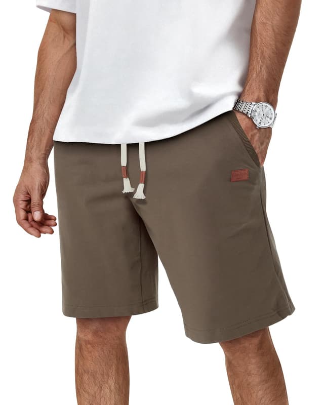 HMIYA Herren Sweatshorts 🩳 Sommer Shorts XL Braun