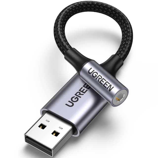 UGREEN USB auf 3.5mm Klinke Adapter Soundkarte - Verlustfreies Audioerlebnis! 🎧🔊