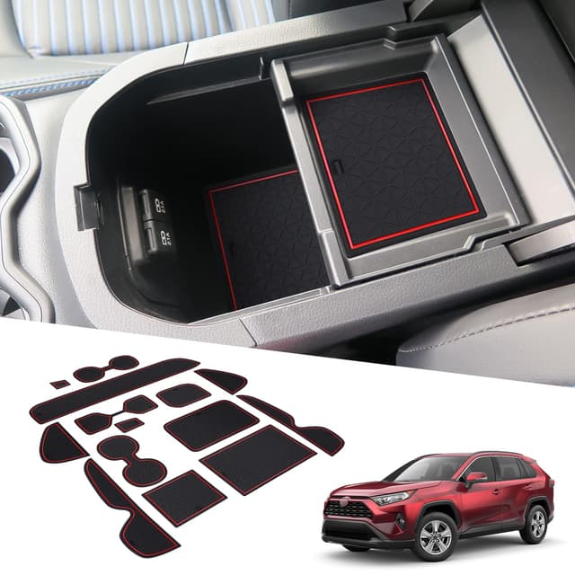 BIXUAN Kompatibel mit Toyota RAV4 5 Gen 50er Serie 2019-2025 Antirutschmatten