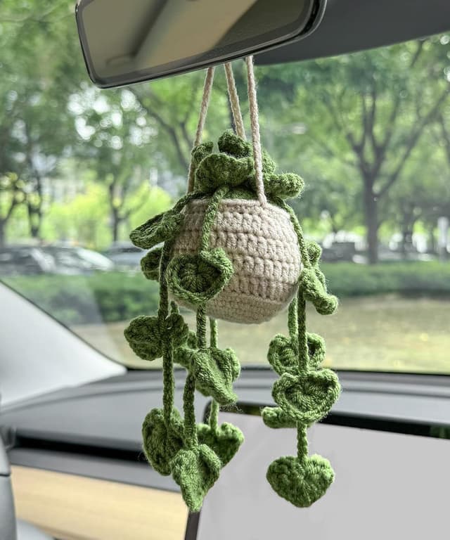 Flaconi Auto Deko Innenraum, Rückspiegel Anhänger 🚗🌿