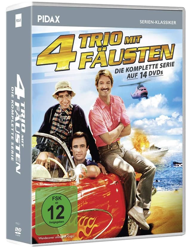 📺🥊 Trio mit 4 Fäusten - Die komplette 58-teilige Kult-Serie - in Sammlerbox [15 DVDs] incl. Bonus 🎁