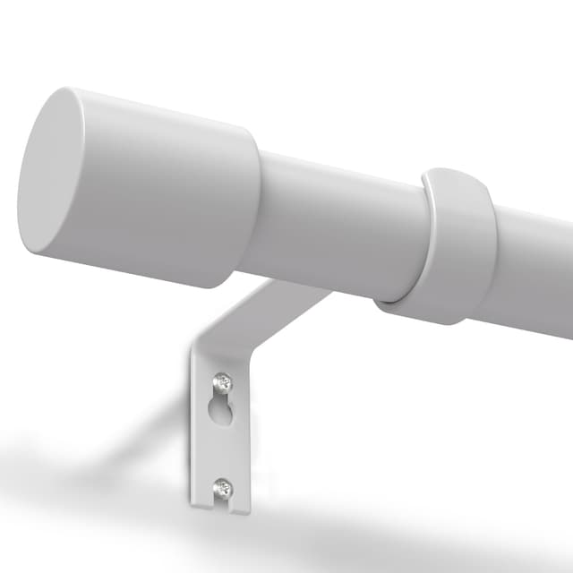 🌟 Gardinenstange Weiß 76-305 cm Verstellbar | GEEBOBO 76-305cm Weiß 🌟