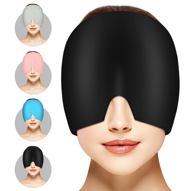 ACWOO Gel Kühlmütze Migräne Headache Relief Dehnbare Kopfschmerzen Mütze 🧊