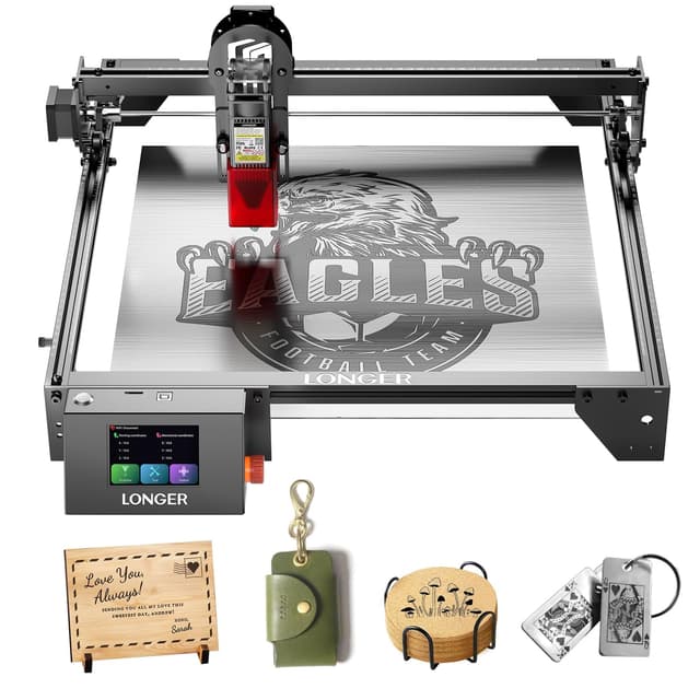 🔥 Angebot: Longer RAY5 Laser Graviermaschine 10W mit 3,5" Farb-Touchscreen