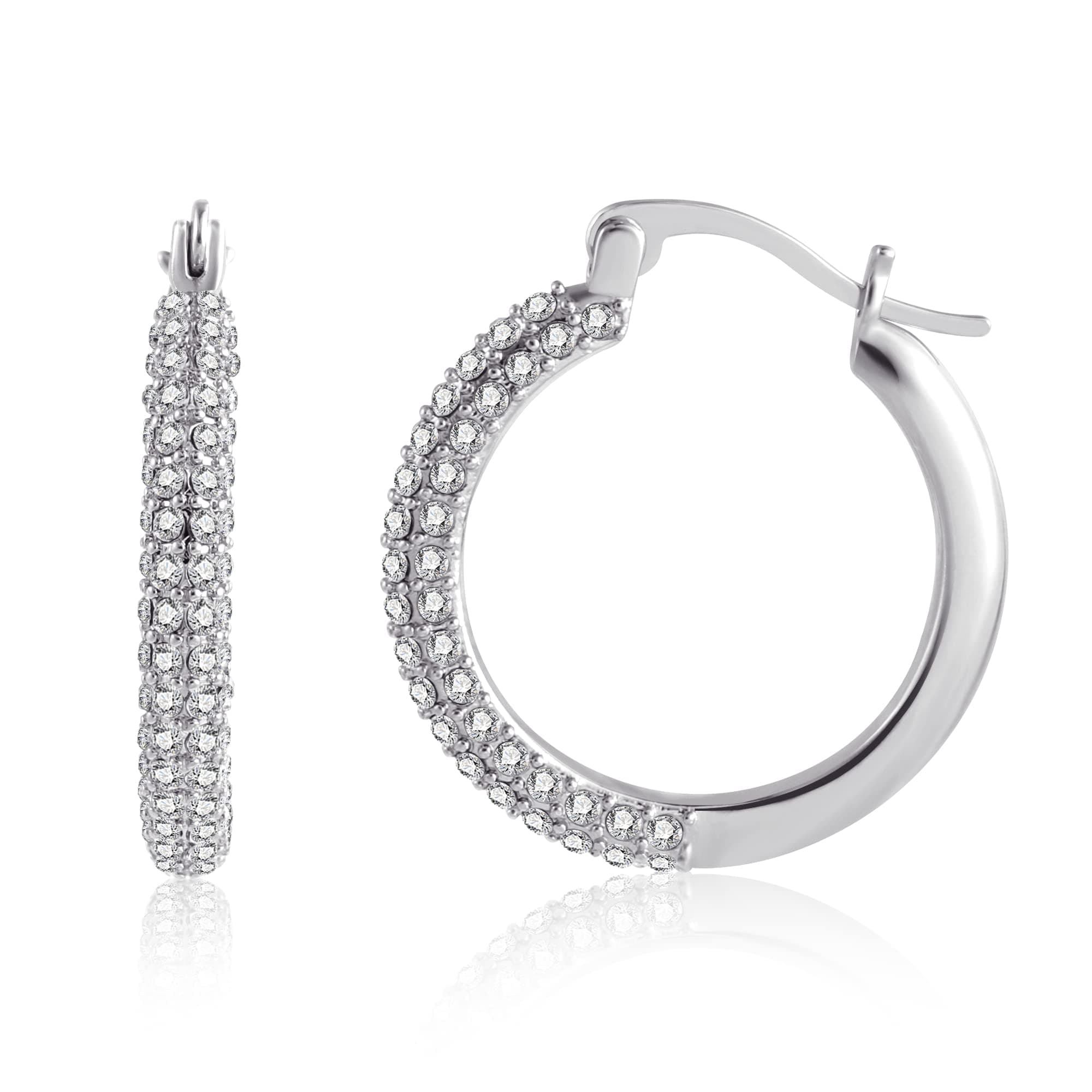 ASH'S CHOICE Ohrringe Sterling Silber 925 Creolen für Damen 😍