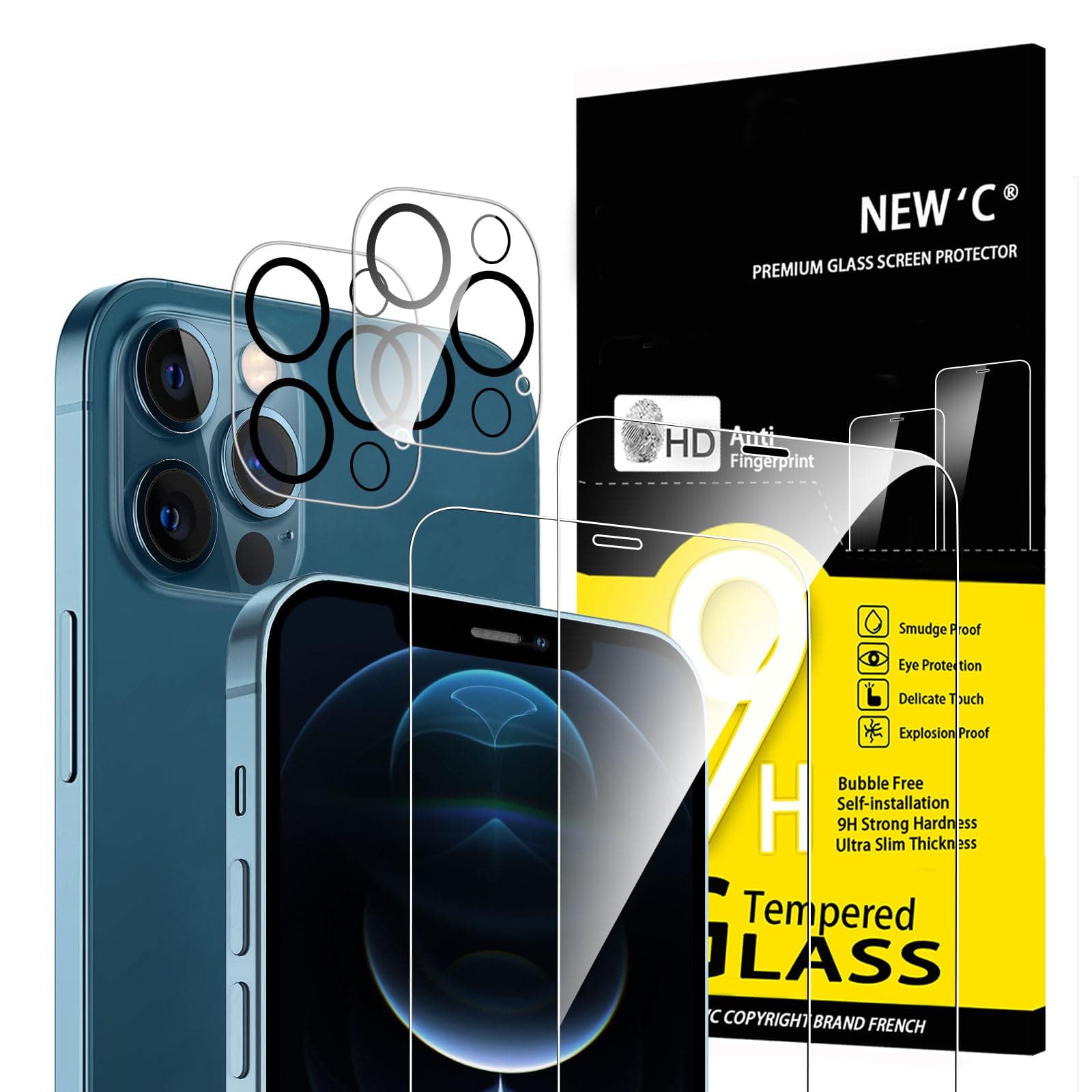 📱🔒 NEW'C iPhone 12 Pro Panzerglas Deal 🛡️📸