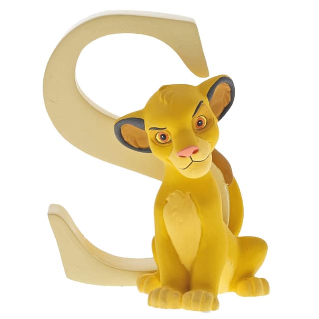 🦁📚 Enchanting Disney Collection - Simba Figurine & Disney-Alphabet-Buchstabe 📚🦁