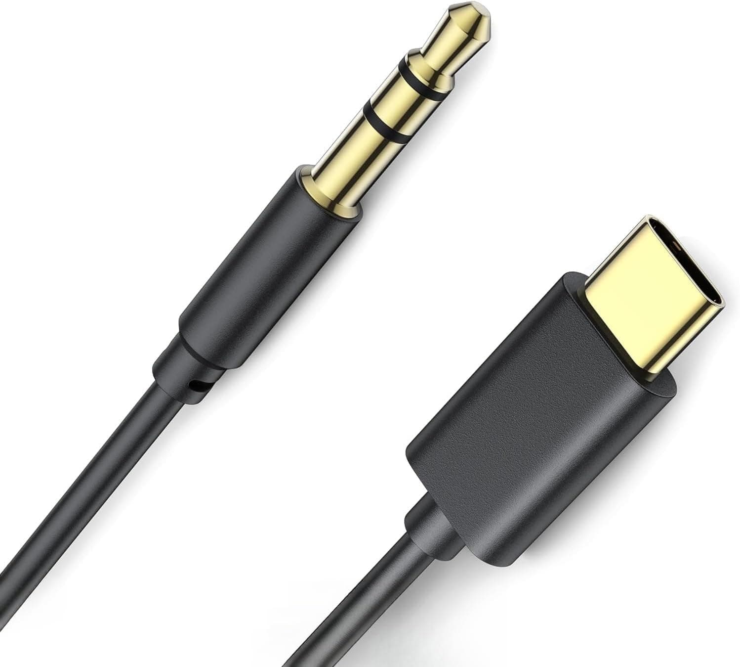 🎧 AGPTEK USB C auf Audio Aux Kabel, 1,2 m Typ C auf 3.5mm DAC HiFi Stereo Kopfhörer Auto kompatibel