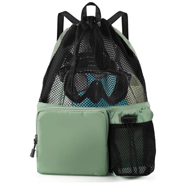 🏊‍♀️🎒 Schwimmtasche Rucksack mit Kordelzug für Damen und Jungen 🏊‍♂️