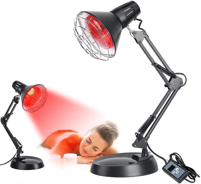 Cozion Infrarotlampe Wärmelampe 150 Watt 🔥 Rotlichtlampe Infrarotlicht 🔥 Heimgebrauch Infrarotlicht-Rotlicht-Wärmelampen
