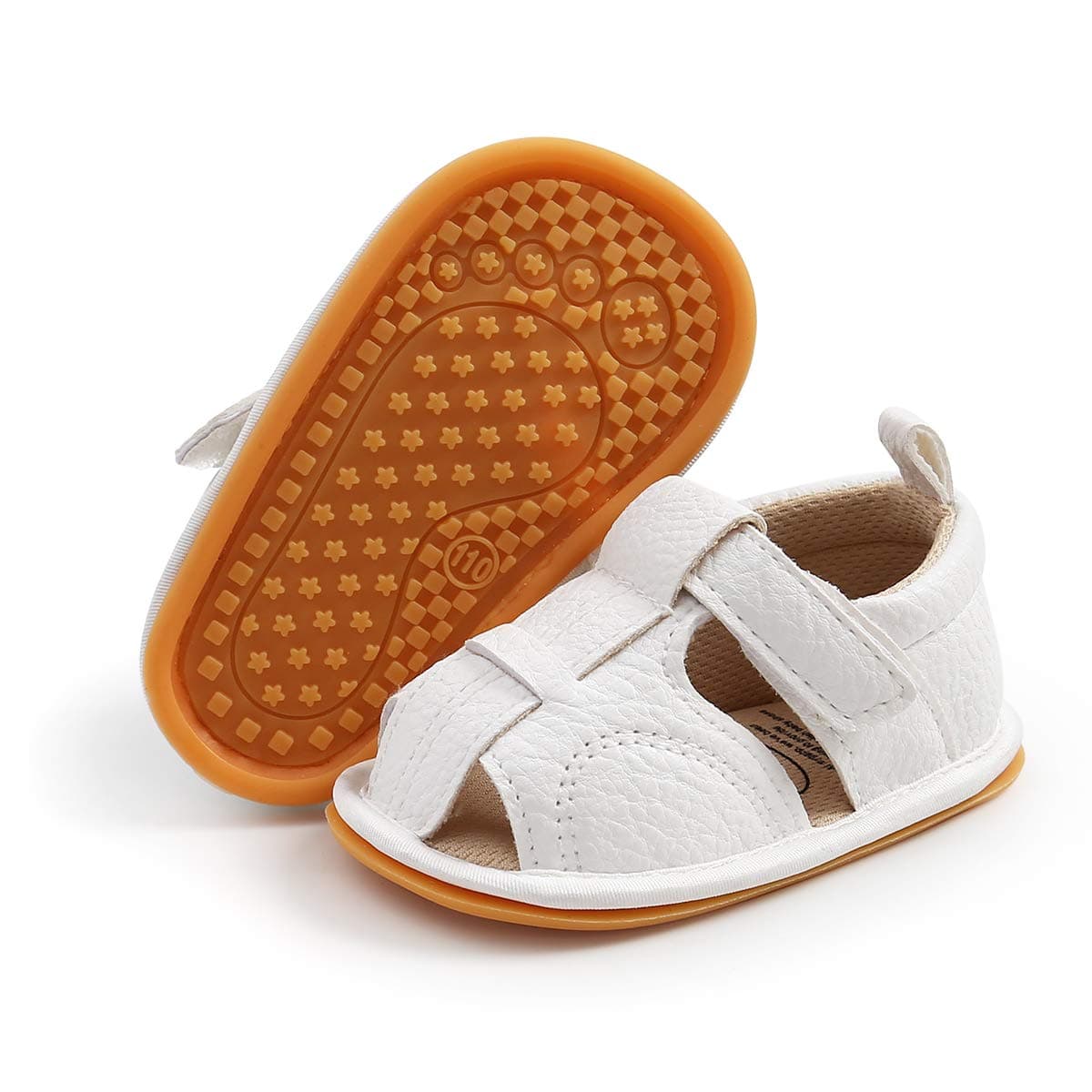 👶👟 RVROVIC Baby Jungen Mädchen Sandalen - Premium Weiche Anti-Rutsch Gummisohle